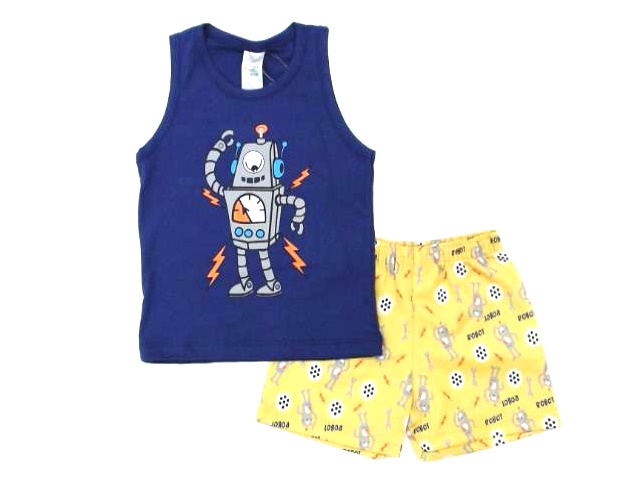 Conjunto Shumakids P.passos Masc Reg Cotton