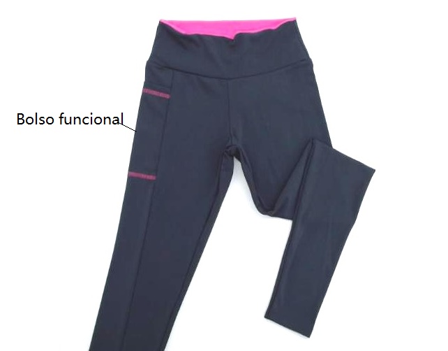 Legging Cobertura Ad Fem Suplex 1bolso Lateral