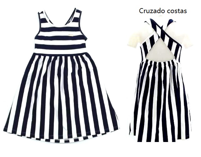 Vestido Duduka Inf Reg Cotton List