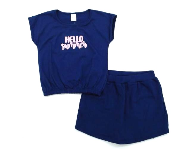 Conjunto Lanazukids Juv Fem Mga Jap Malha Cropped