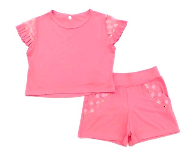 Conjunto Meimar Juv Fem M/c Viscol Tule Short