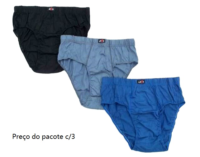 Cueca Lipys Ad Exg Alg (c/3)