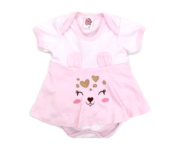 Body Babybee Bebe Fem M/c Suedine Saia