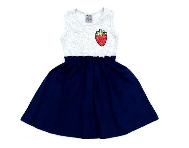 Vestido Ninachild P.passos Reg Rib Malha