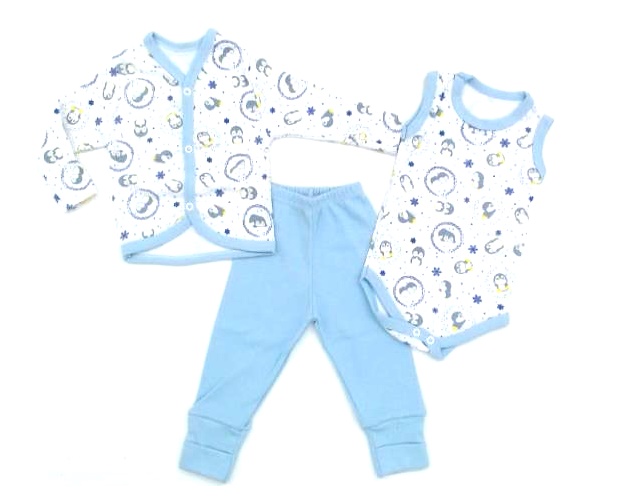 Conjunto Zrn Bebe Masc M/l Suedine Body 3pçs