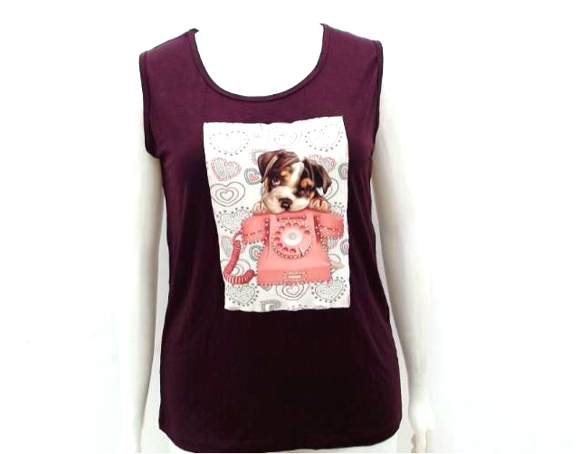 Blusa Ita Adulto Extra Grande  Regata Viscolycra