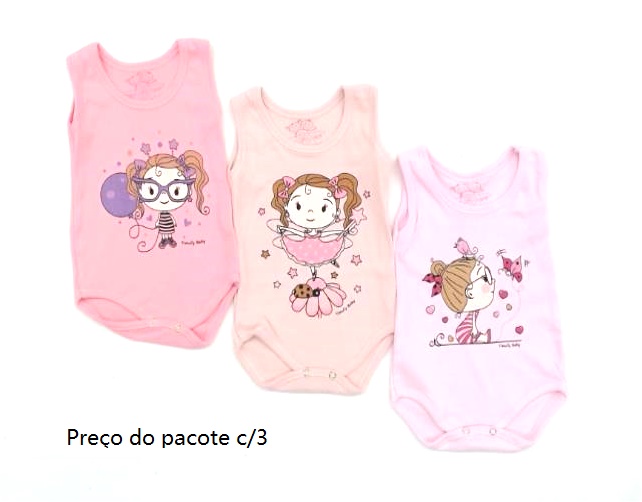 Body Timufy Bebe Fem Reg Suedine (c/3)