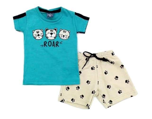 Conjunto Viston Bebe Masc M/c Malha