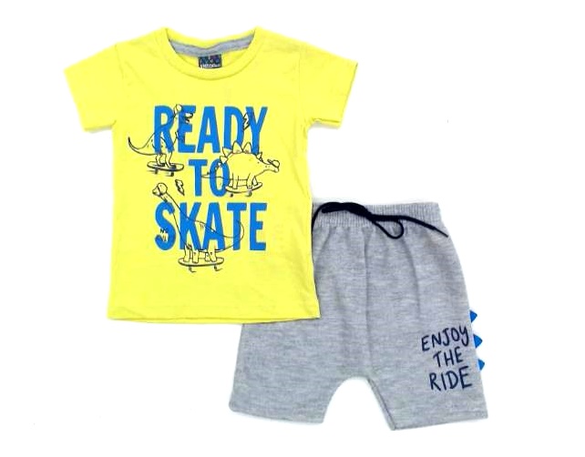 Conjunto Viston Bebe Masc M/c Malha