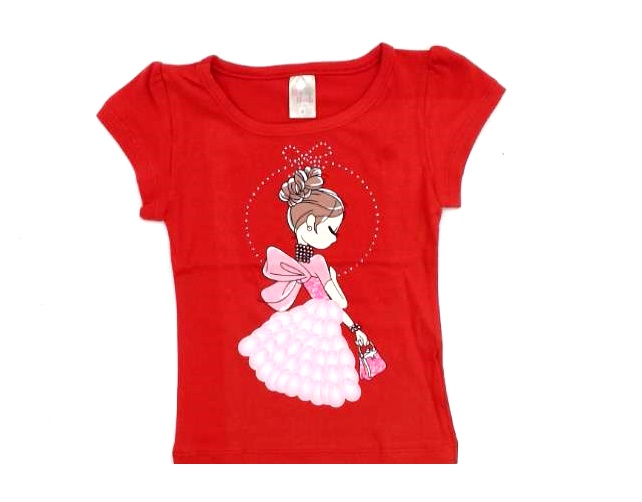 Blusa Minimundo Inf Fem M/c Cotton