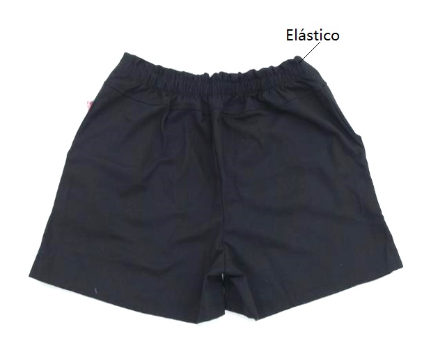 Short Armando Ad Exg Fem Linho 2bolsos