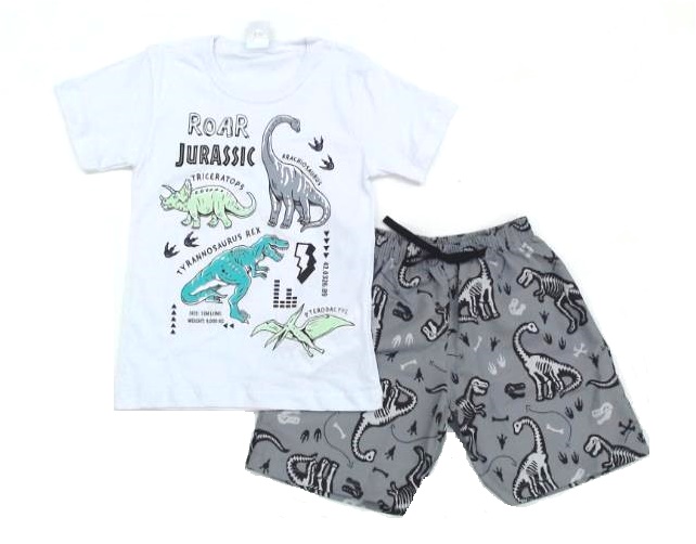 Conjunto Fashionkids Inf Masc M/c Malha