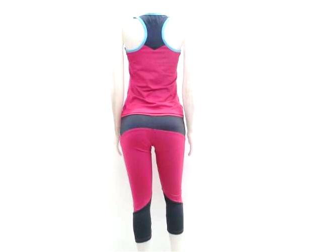 Conjunto Ozon Ad Fem Reg Poliéster Fitness Capri