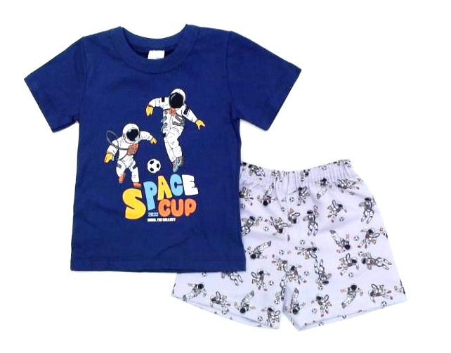 Conjunto Shumakids P.passos Masc M/c Malha