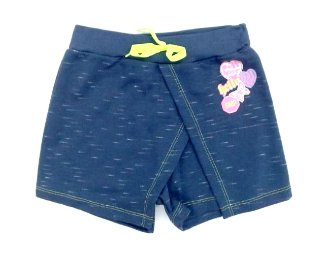 Short-saia Minhaflor Juv Fem Moletinho Jet