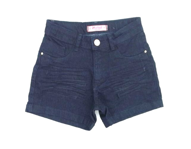 Short Perbol Juv Fem Jeans Lycra