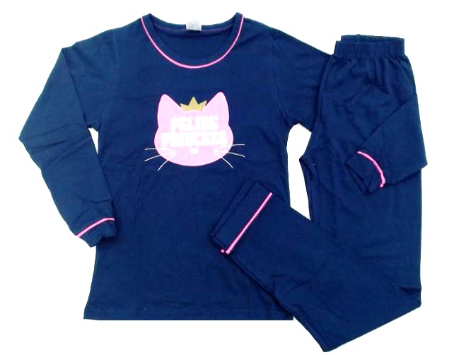 Pijama Desayner Juv Fem M/l Malha