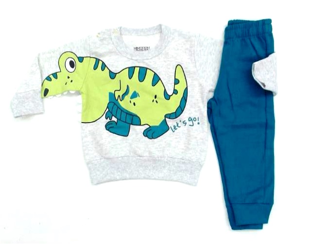 Conjunto Ninoboy Bebe  Moletom Botão