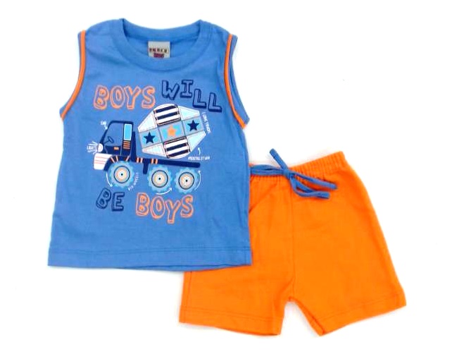 Conjunto Pimentinha Bebe Masc Reg Machão Malha