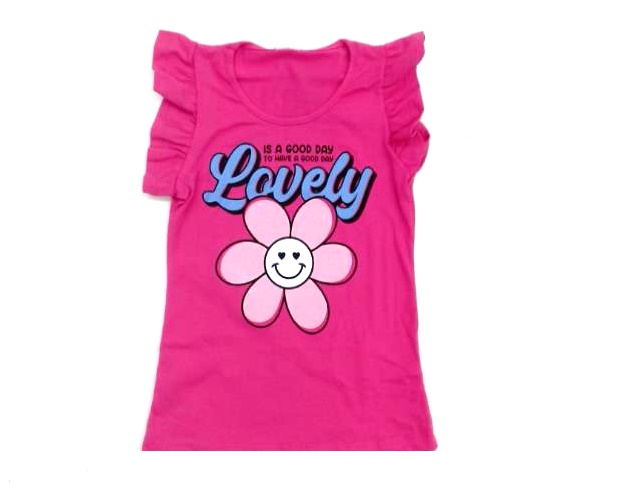 Blusa Fashionkids Inf Fem Mga Jap Malha