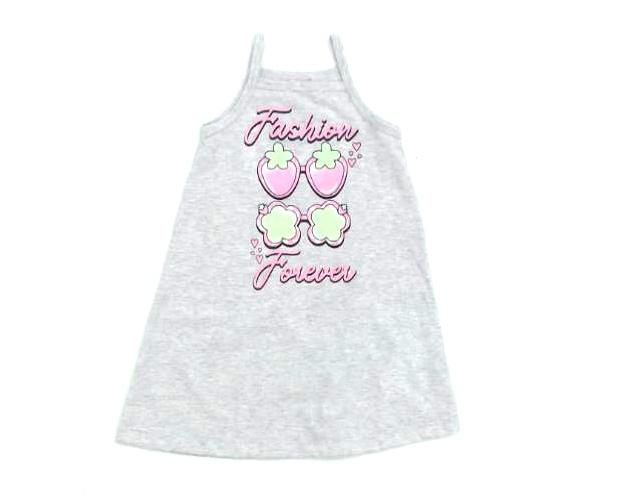 Vestido Fashionk Primeiros Passos Alça Malha