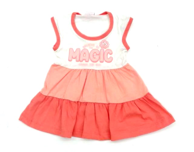 Vestido Fashionkids Bebe Mga Jap Malha 3marias