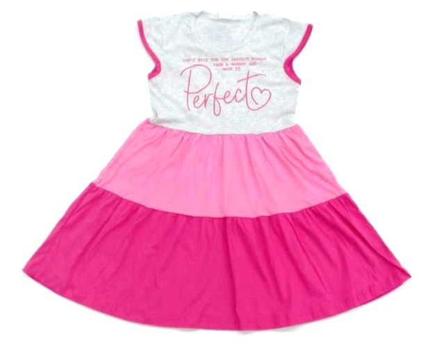 Vestido Fashionkids Juv Mga Jap Malha 3marias