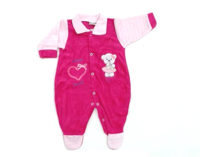 Macacão Pequenospassos Bebe  Longo Plush