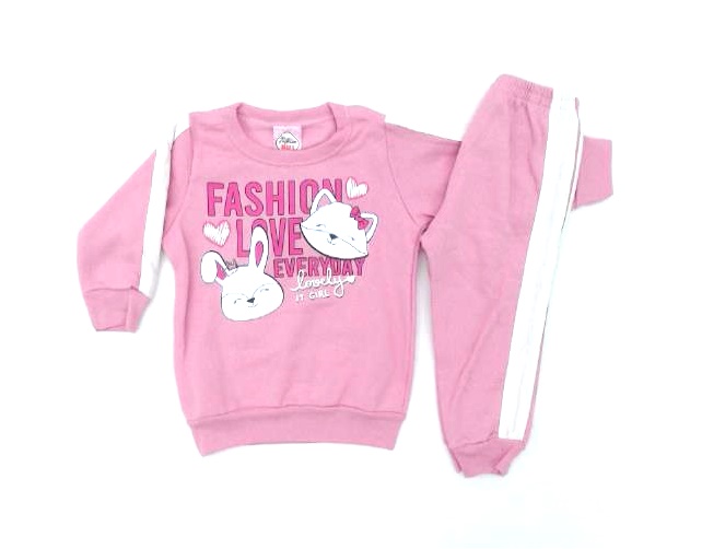 Conjunto Fashionkids Bebe Fem Mol Calça