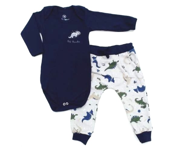 Conjunto Bebebrincalhao Bebe Masc M/l Suedine Body