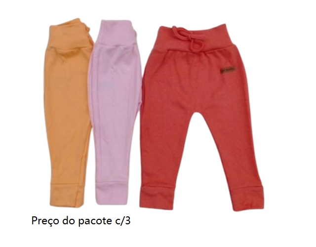 Mijão Bebebrincalhao Bebe  Suedine S/pé (c/3)