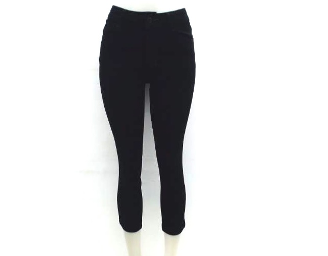 Calça Vivlon Adulto Sarja Lycra Black Cropped