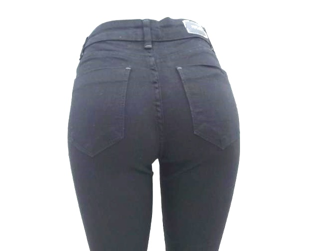 Calça Vivlon Adulto Sarja Lycra Black Cropped