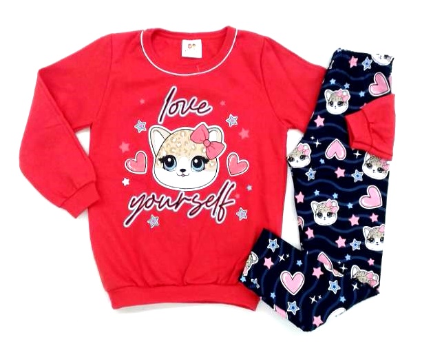 Conjunto Pituki Infantil Moletom Legging Cotton