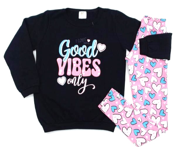 Conjunto Pituki Juvenil  Moletom Legging Cotton