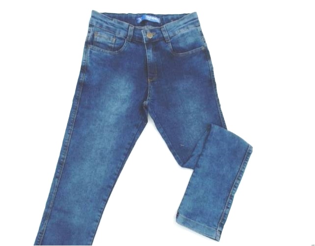 Calça Nacional Juvenil  Jeans Lycra