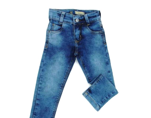 Calça Nacional Primeiros Passos Jeans Lycra