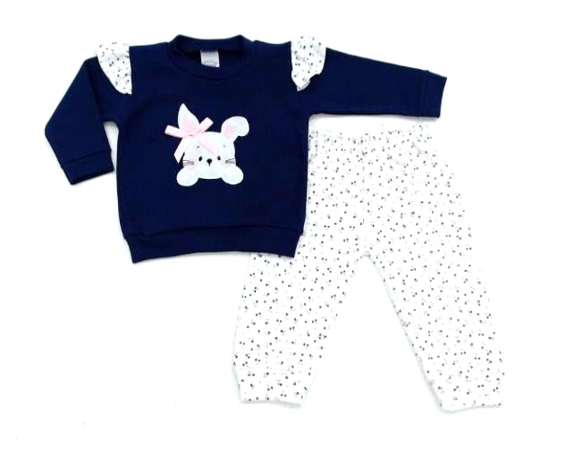 Conjunto Romila Bebe Fem M/l Suedine