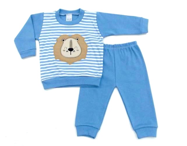 Conjunto Romila Bebe Masc M/l Suedine