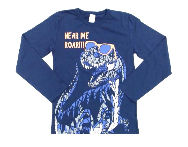 Camiseta Lookinhos Juvenil  Manga Longa Malha