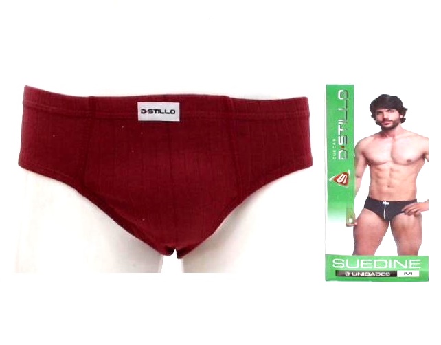Cueca Dstillo Ad Suedine Canel (c/3)