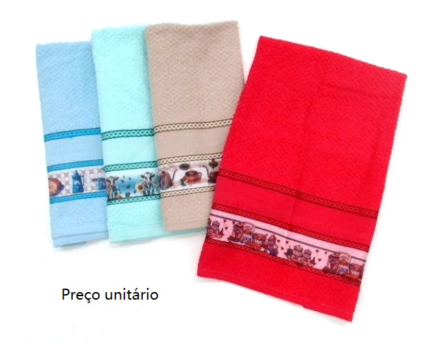 Pano-copa Mafratex Algodão New Copa Chef Colorida 65x48cm