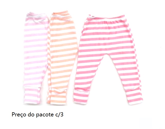 Mijão Timufy Bebe  Suedine Listrada (c/3)