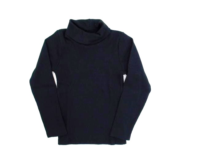 Blusa Soletex Infantil Unissex Manga Longa Ribana Canelada Gola Alta