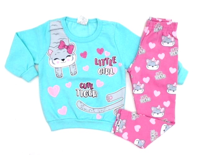 Conjunto Pituki Primeiros Passos  Moletom Legging Cotton