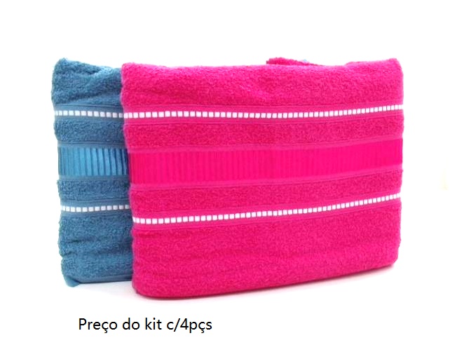 Jogo-banho Mafratex Pérola Retrô Tijolinho 4pçs