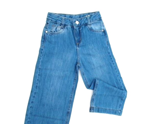 Calça Pty Infantil  Jeans Pantacourt
