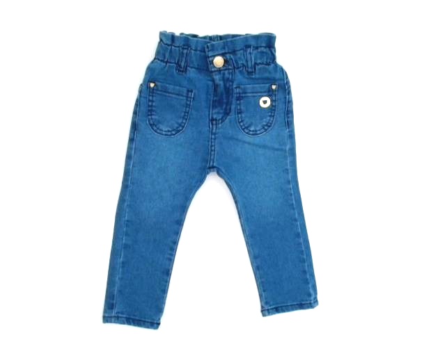 Calça Peptuchy Bebe Fem Jeans Lycra