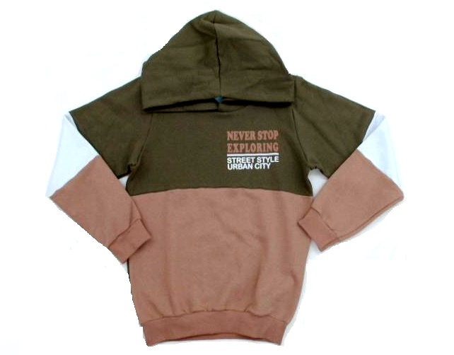 Blusa Wilbertex Juv Masc Mol Capuz