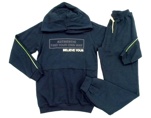Conjunto Wilbertex Juv Masc Mol Capuz